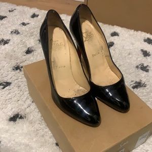Christian Louboutin Black Patent Pump